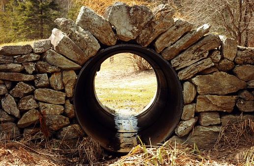 A pier can be made on a root cellar
