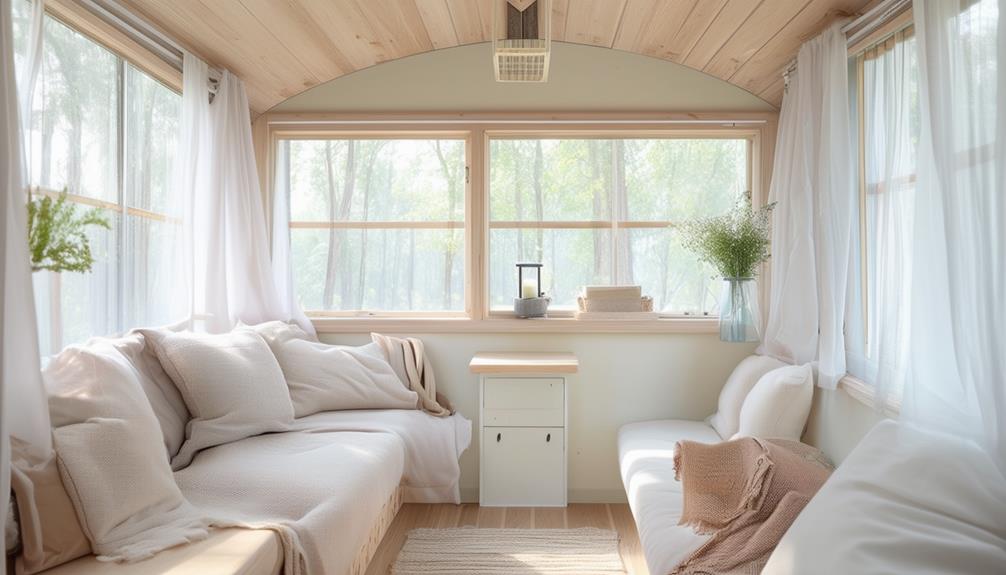 choose light colors for decor