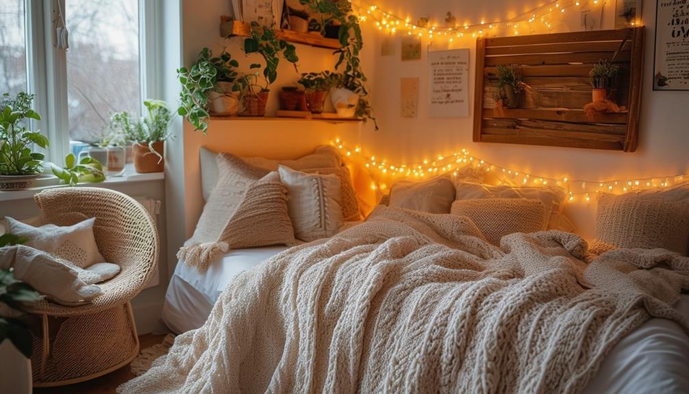 creating a cozy atmosphere