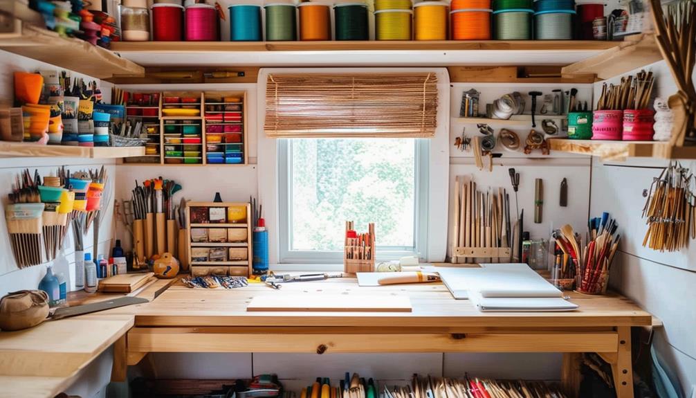 create and exhibit art