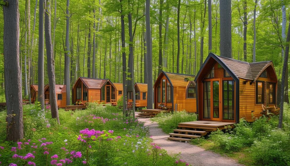 small dwellings in community