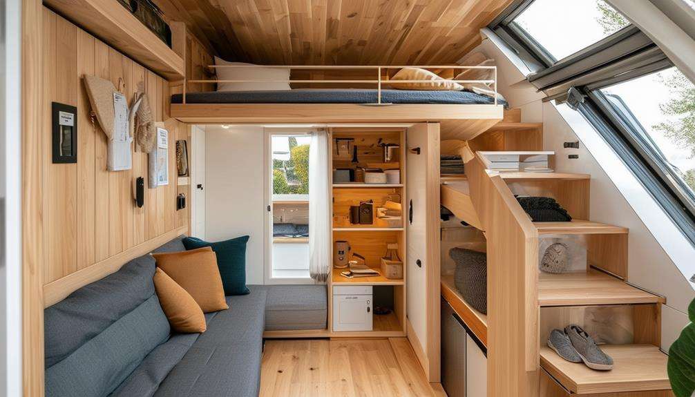 Illustration of Clever Storage Solutions For Tiny Homes