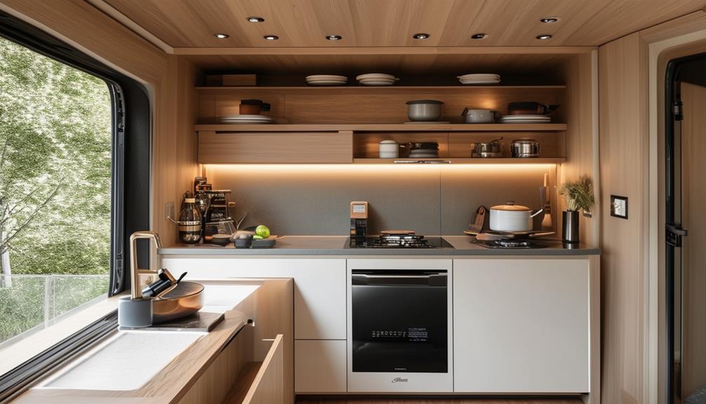 concealed kitchen gadgets concept