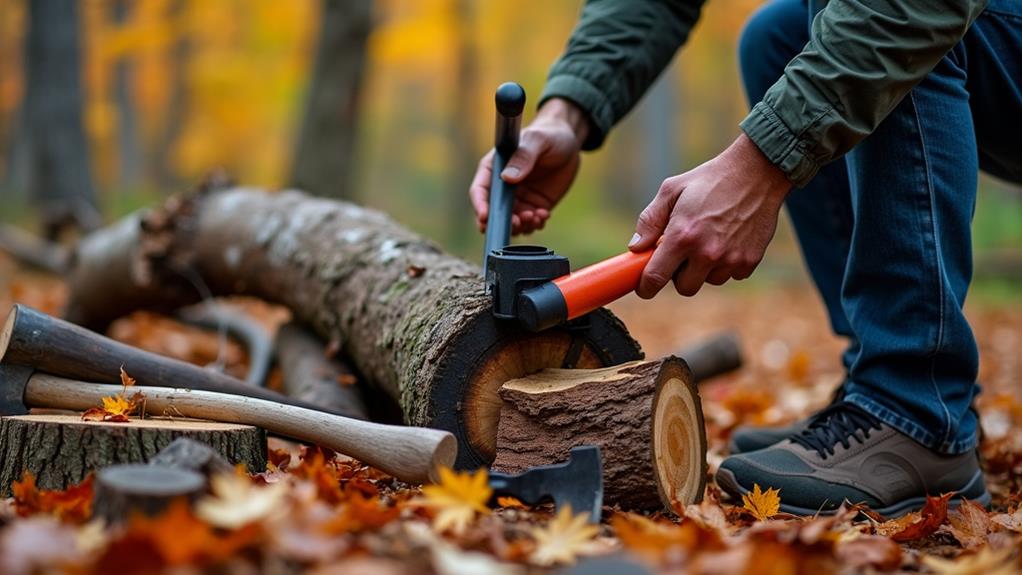 efficient wood splitting tools