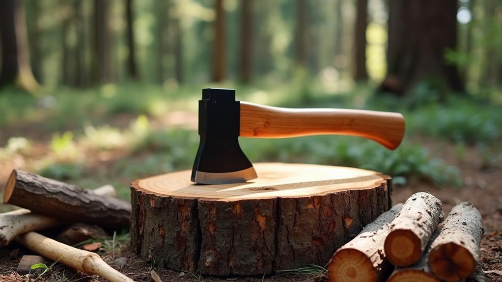 gathering wood for kindling