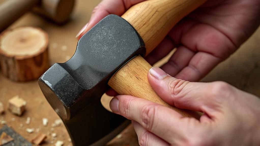 installing the new handle