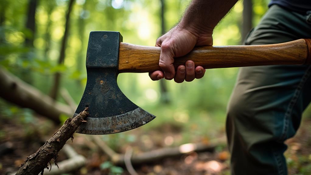 gathering twigs and limbs