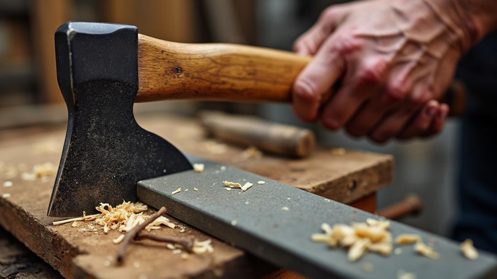 proper axe maintenance techniques