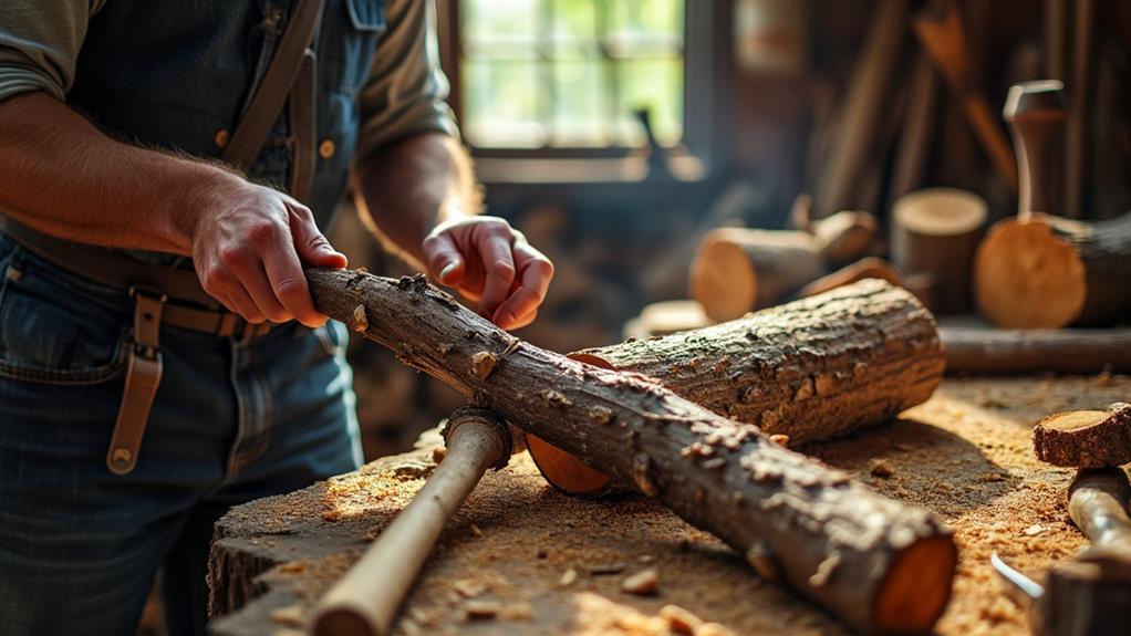 wood preparation process steps