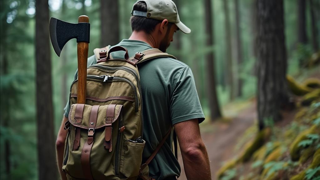 safe axe transportation tips