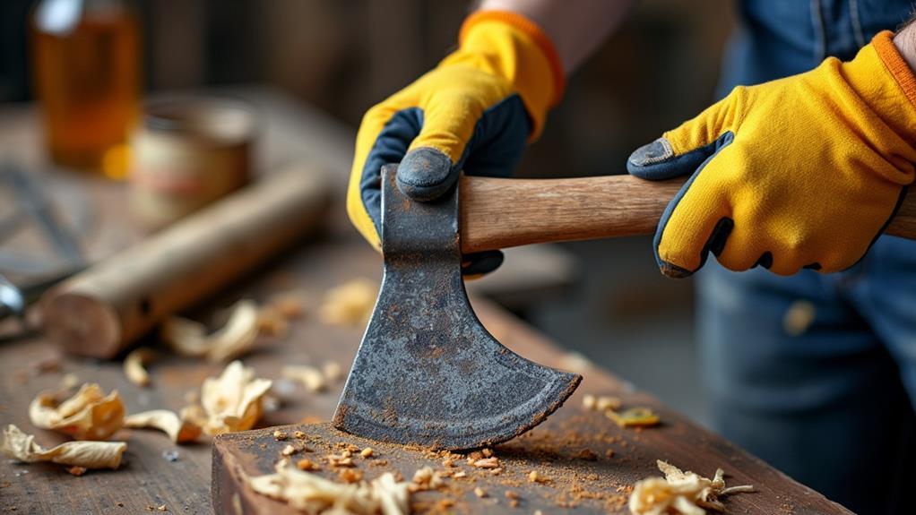 proper axe care guidelines