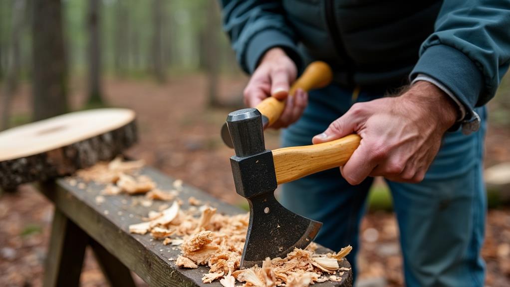 fixing the damaged handle
