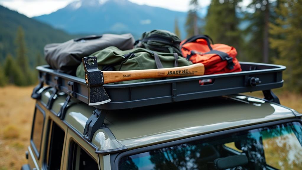 axe safety in vehicles