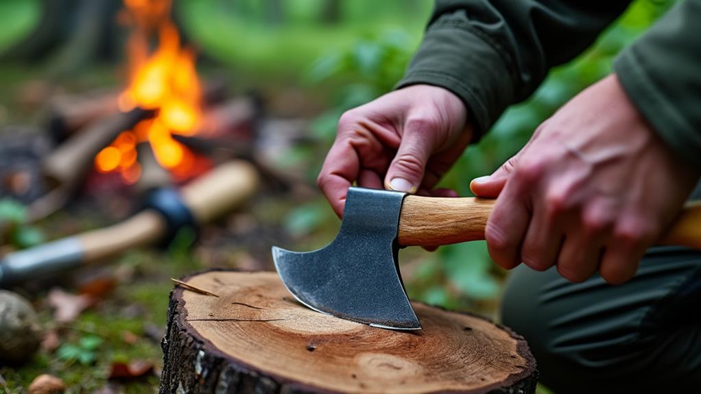 sharpening the cutting edge