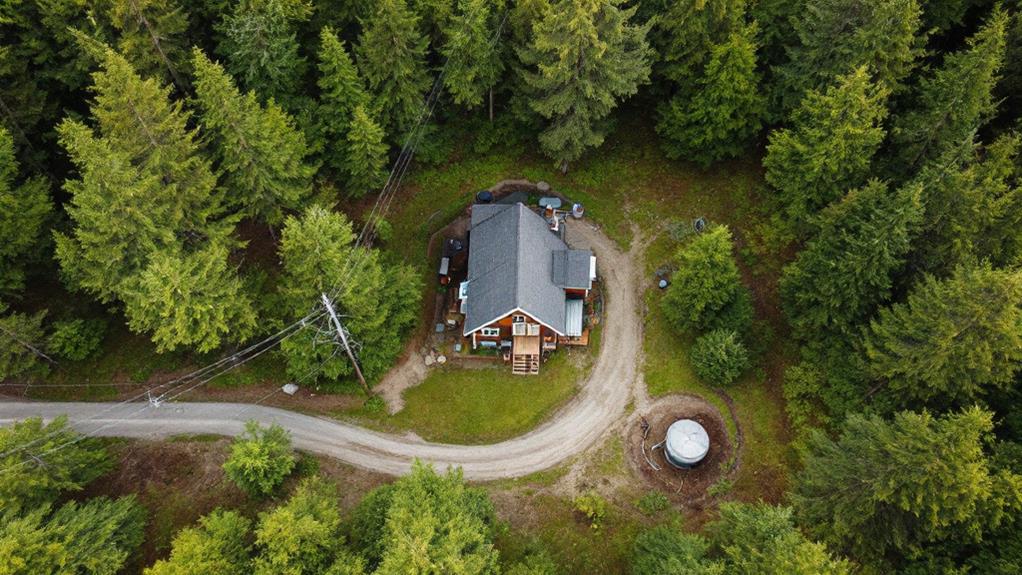 utility connections and accessibility