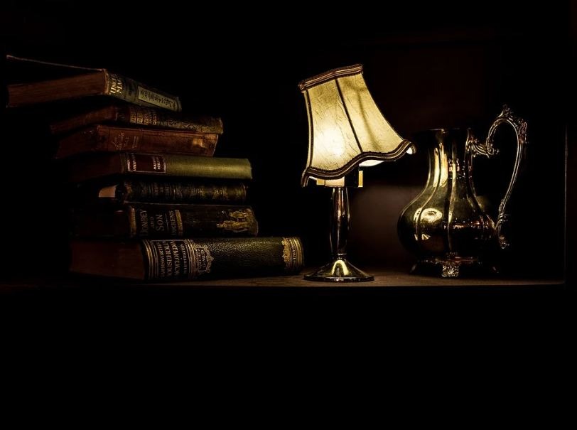 still-life-lamp-books