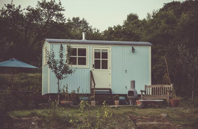 A perfect tiny house to fit into a tiny home community