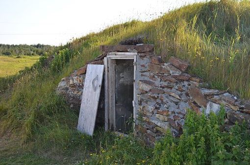 This is what a root cellar looks like