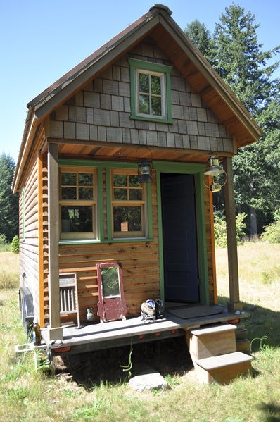 A tiny mobile house in Olympia Washington, United States